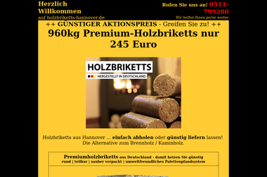 holzbriketts-hannover.de - Brennholzhandel Hannover