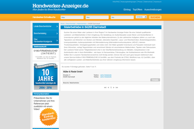 handwerker-anzeiger.de/branchen/Malerbetriebe--8/64285-Darmstadt - Renovierung Darmstadt