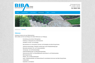biba-tiefbau.de/referenzen - Bausanierung Hanau