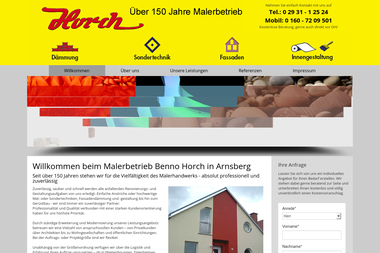 malerhorch.de - Renovierung Arnsberg