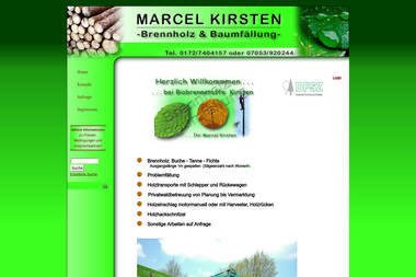 biobrennstoff-kirsten.de - Brennholzhandel Würzbach