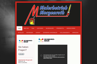 malerbetrieb-morgenroth.com - Renovierung Lichtenfels