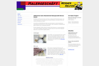 malergeschaeft-werner-reuter.de - Malerbetrieb Koblenz
