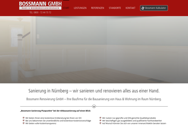 bossmann-nuernberg.de - Bausanierung Augsburg