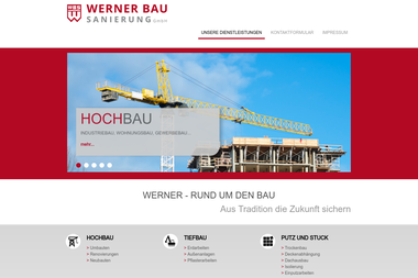 werner-bau-sanierung.de - Bausanierung Nürnberg