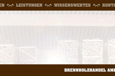 brennholzhandel-amberg.de - Brennholzhandel Fuchstal