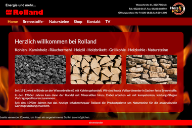 rolland-energie-und-mehr.de - Brennholzhandel Bünde