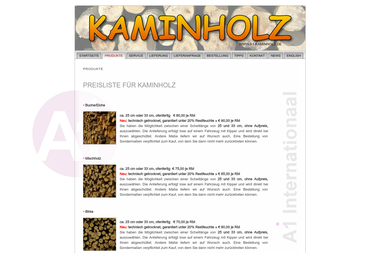 a1-kaminholz.de/kaminholz-produkte - Brennholzhandel Weeze