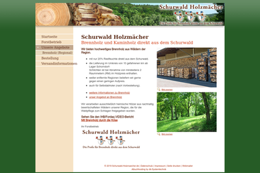 schurwald-holzmaecher.de - Brennholzhandel Schorndorf