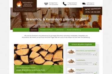 brennholzservice-nuernberg.de - Brennholzhandel Eichenzell