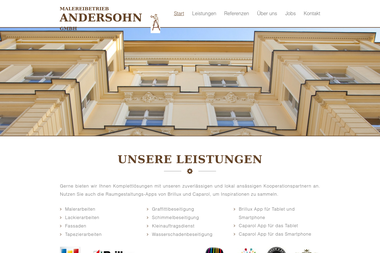 malerei-andersohn.de - Renovierung Berlin