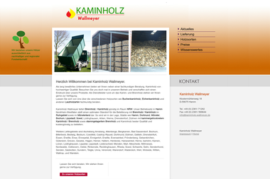 kaminholz-wallmeyer.de - Brennholzhandel 