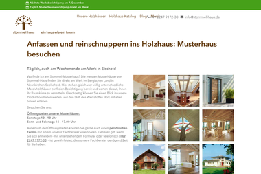 stommel-haus.de/massivholzhaus/holzhaus-musterhaus-besuchen - Hausbaufirmen 