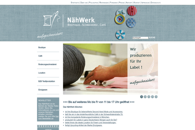 naehwerk.de/b2b-textilproduktion - Schneiderei 