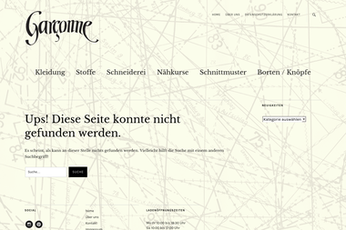 garconne.de/schneiderei.html - Änderungsschneiderei 