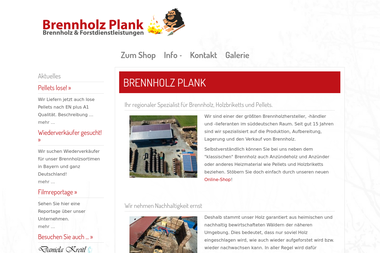 brennholzhandel-plank.de - Holzbriketts 