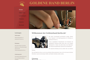 goldenehand-berlin.de - Änderungsschneiderei 