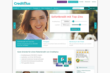creditplus.de - Kreditvermittler Stuttgart
