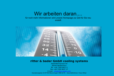 ritter-bader.com -  Weissenhorn
