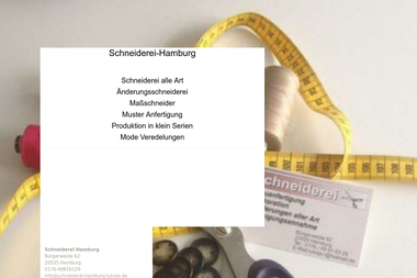 schneiderei-hamburg-lutvija.de - Schneiderei Hamburg