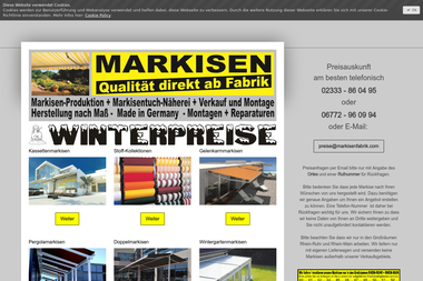 markisenfabrik.com -  Ennepetal