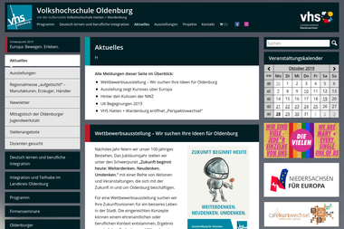 vhs-ol.de - Schule für Erwachsene Oldenburg-Donnerschwee