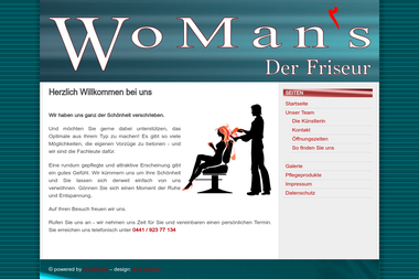 womansderfriseur.de - Barbier Oldenburg-Wechloy