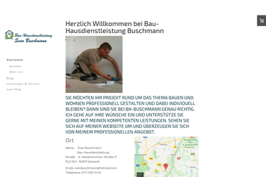 Buschmann Sven Bau-Hausdienstleistungen - Bausanierung Schwedt/Oder-Talsand