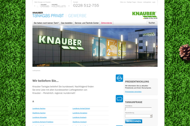 knauber-tankgas.de/unsere-liefergebiete.html - Heizöllieferanten Bonn
