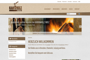 kaminholz-fritz.de - Brennholzhandel Sohland An Der Spree