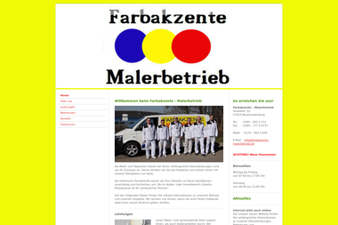 farbakzente-malerbetrieb.de - Renovierung Neubrandenburg