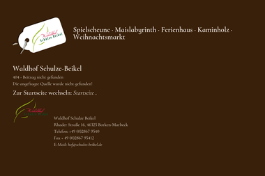 schulze-beikel.de/tannen.html - Brennholzhandel Borken
