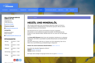 willi-zitzmann.de/mineraloelhandel-heizoelbestellung-heizoellieferservice.aspx - Heizöllieferanten Wesseling