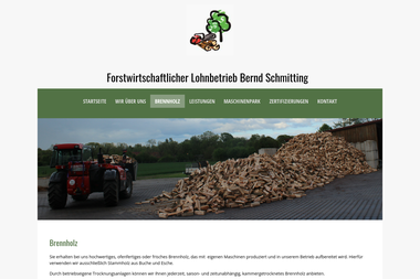 schmitting-forstwirtschaft.de/brennholz.html - Brennholzhandel Schwaförden