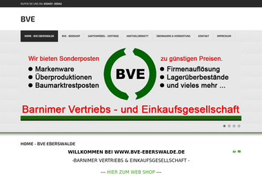 bve-eberswalde.de/index.php - Holzbriketts Breydin 