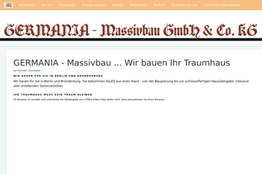 G.Germania-Massivbau GmbH & Co.KG - Hausbaufirmen Fürstenwalde/Spree