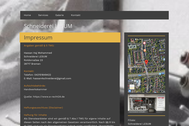 schneidereilesum.jimdo.com/impressum - Druckerei Bremen