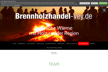 brennholzhandel-vey.com/unternehmen - Brennholzhandel Rasdorf
