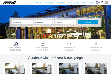 autohaus-moll.com - Leasingfirmen Ostfildern