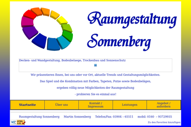 raumgestaltung-sonnenberg.de - Renovierung Haldensleben
