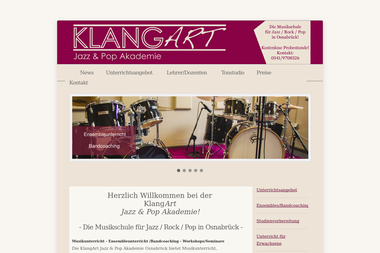 klangart-akademie.de - Musikschule Osnabrück-Fledder