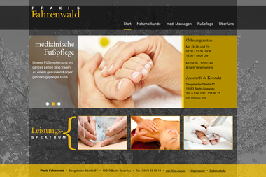 praxis-fahrenwald.de - Masseur Berlin