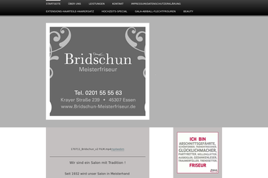 bridschun-meisterfriseur.de - Barbier Essen