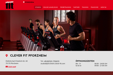 clever-fit.com/fitness-studios/clever-fit-pforzheim.html - Personal Trainer Pforzheim