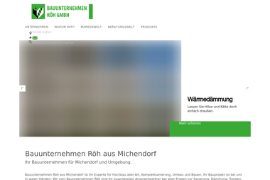Bauunternehmen Röh, Manfred - Hausbaufirmen Michendorf-Stücken