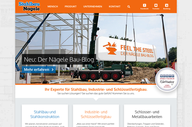 Nägele Stahlbau GmbH - Stahlbau Eislingen