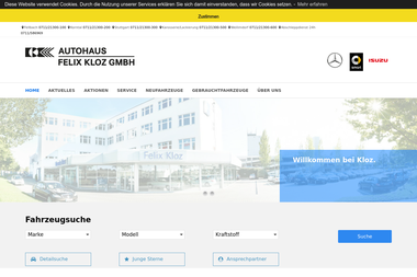 autohaus-kloz.net - Leasingfirmen Fellbach