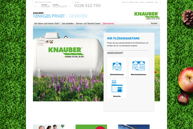 knauber-tankgas.de - Flüssiggasanbieter Bonn