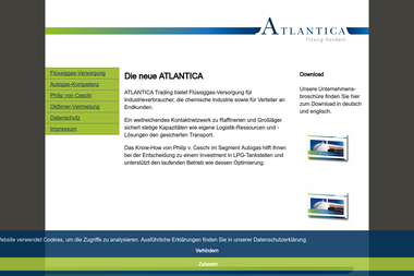 atlantica-trading.de - Flüssiggasanbieter Bernau A. Chiemsee