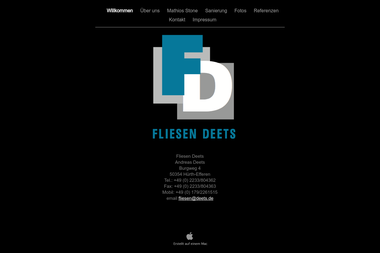 fliesen-deets.de/Fliesen_Deets/Willkommen.html - Fliesen verlegen Hürth-Efferen
